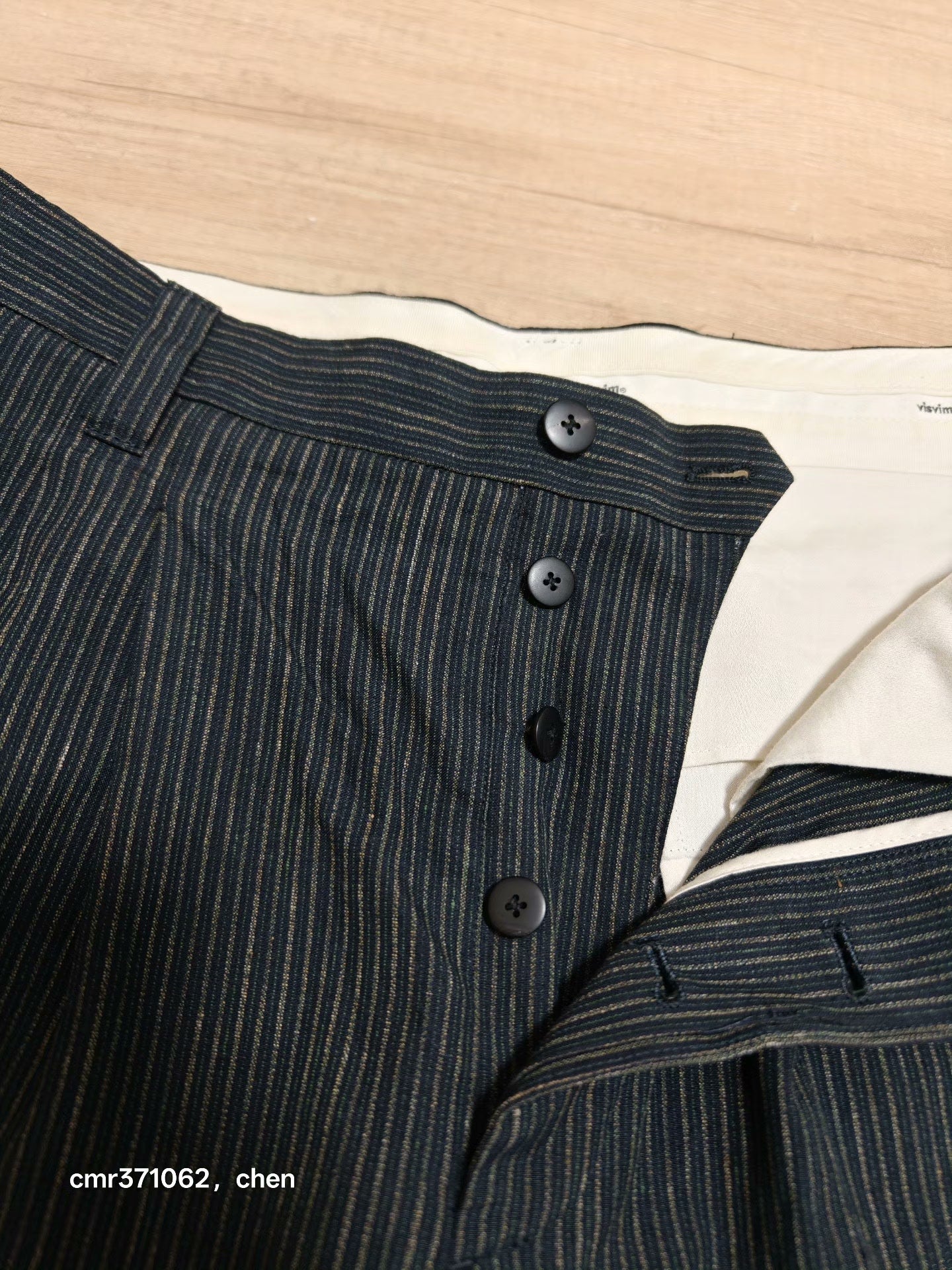 VISVIM 23AW MCCLOUD SLACKS SANTOME