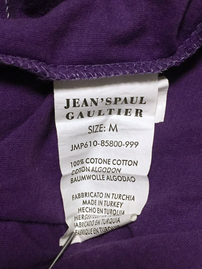 Jean Paul Gaultier Purple Denim Patch T-shirt
