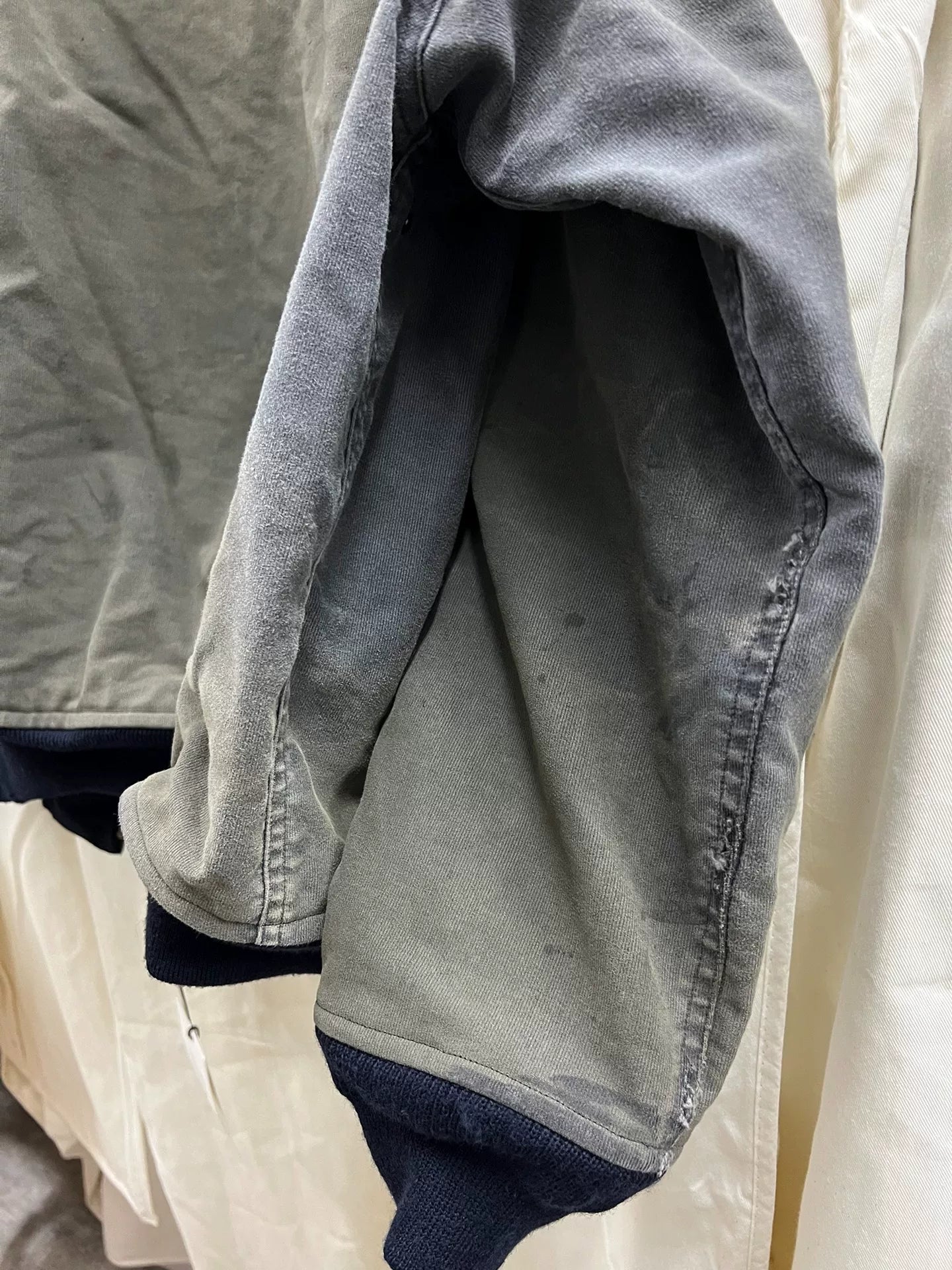 vintage WW2 US NAVY Blue Deck Jacket