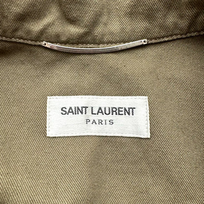 Saint Laurent Olive Green Hunting Jacket