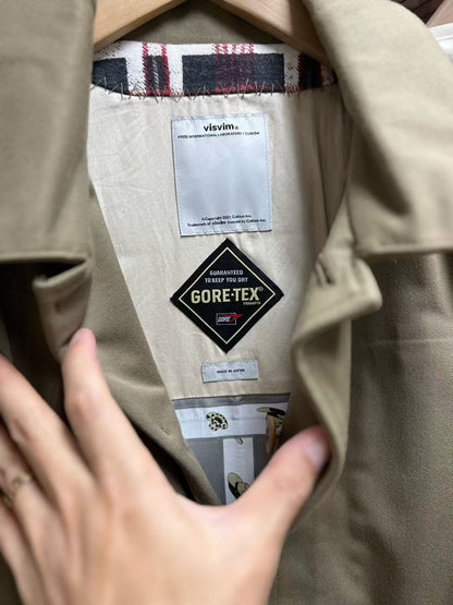 VISVIM ELLIPSIS SOUTIEN COAT 3L GORETEX