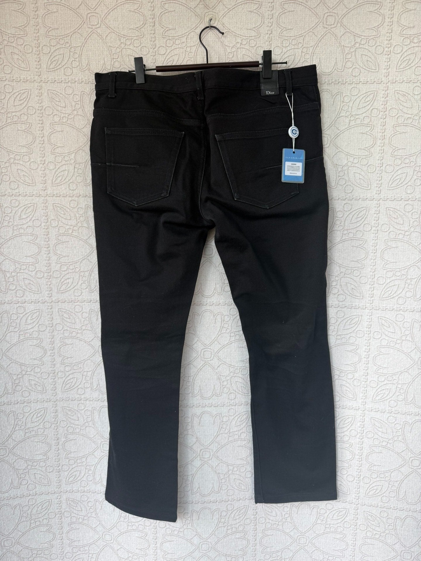 Dior Logo Denim Pants Size 33
