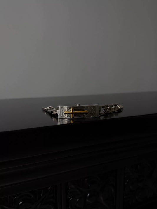 Jean Paul Gaultier Cross Bracelet Watch