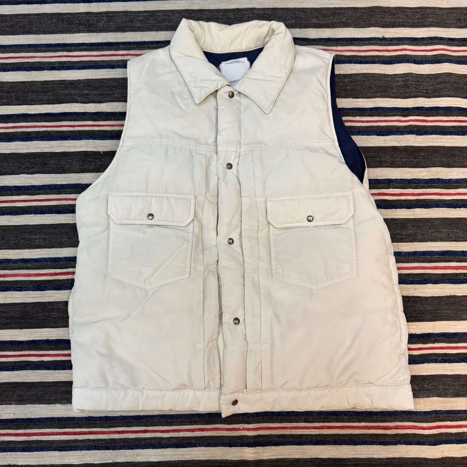visvim Mud-Dyed 101 Puffer Vest