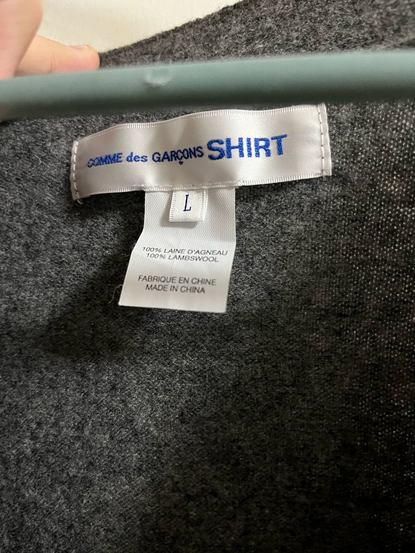 COMME DES GARCONS Wool Cardigan