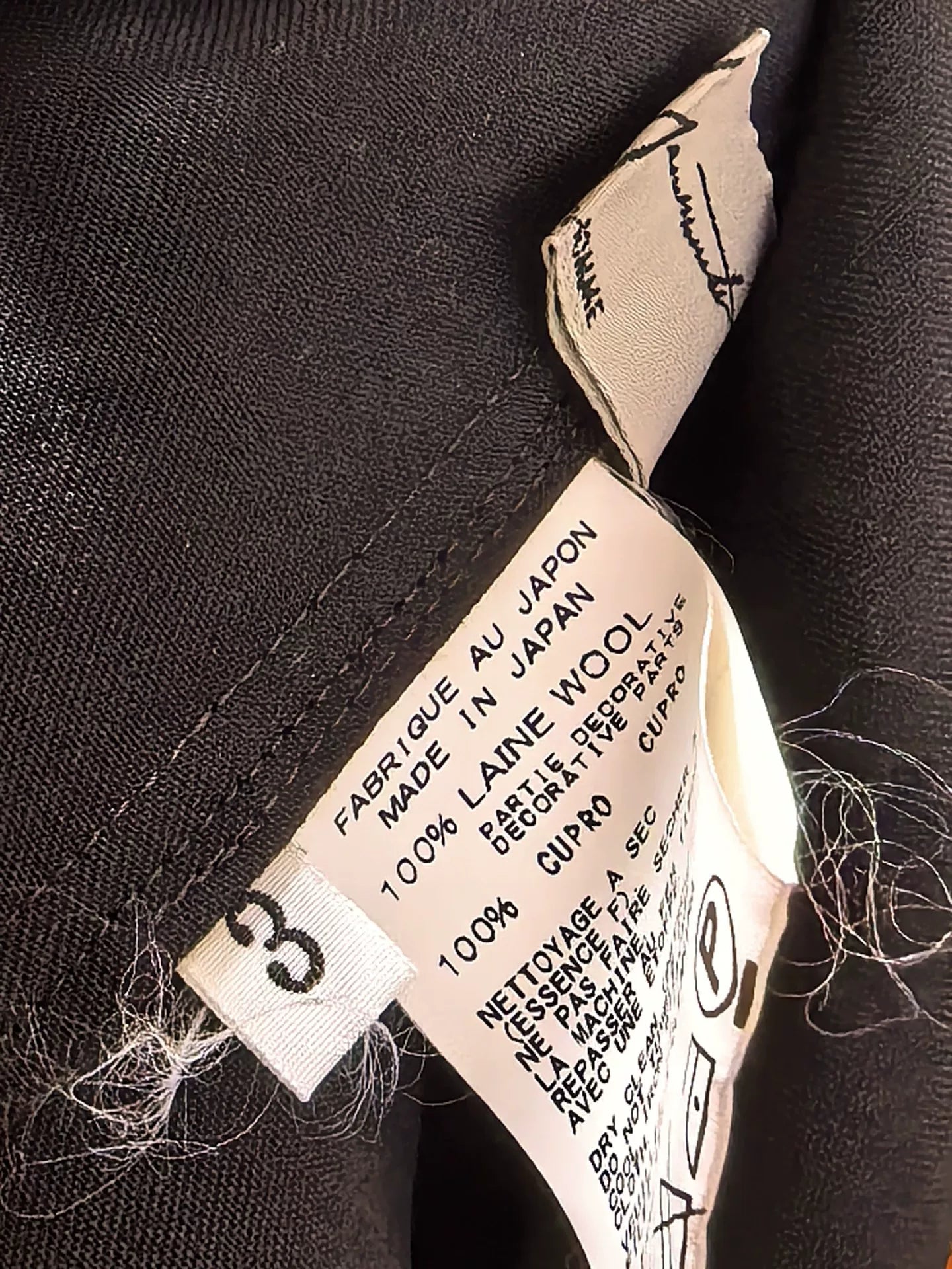 Yohji Yamamoto Pour Homme 85AW Eagle Sweater