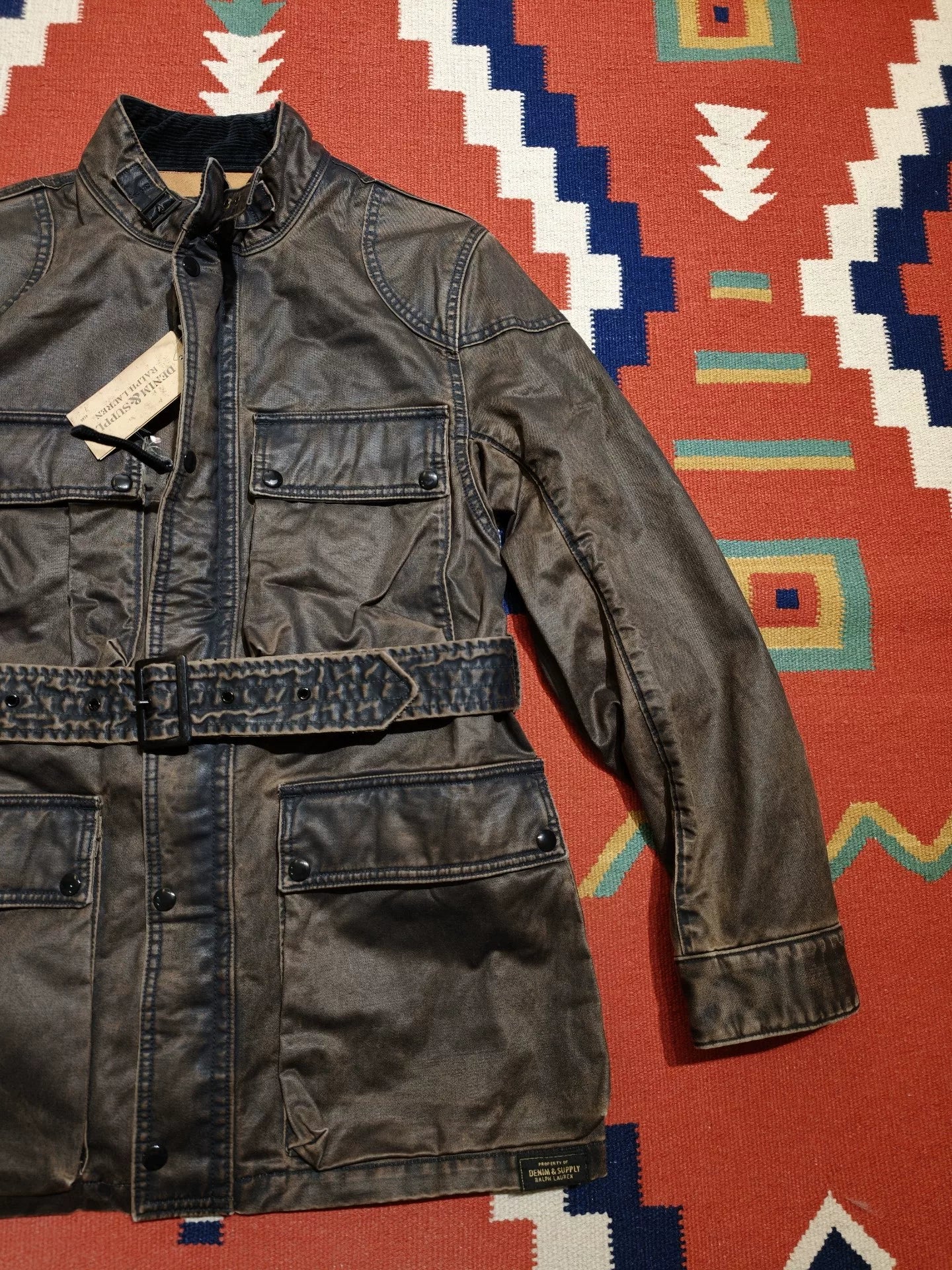 RRL Camo Cotton-Blend Jacket