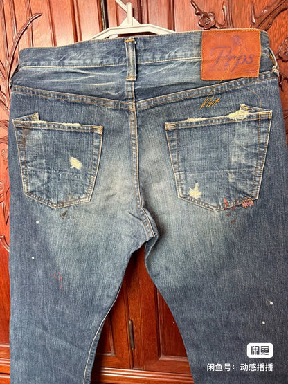 PRPS Men's Japanese Straight Jeans