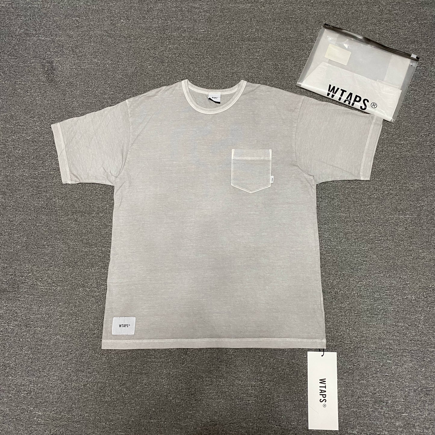 WTAPS 20SS BLANK Washed Short Sleeve