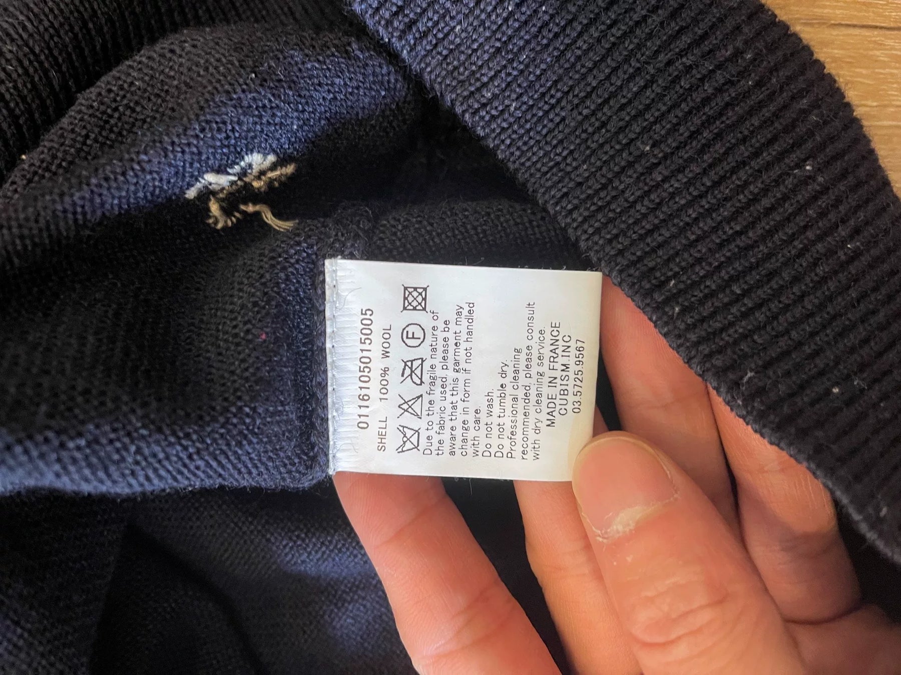 VISVIM 16SS Crewneck Knit Sweater