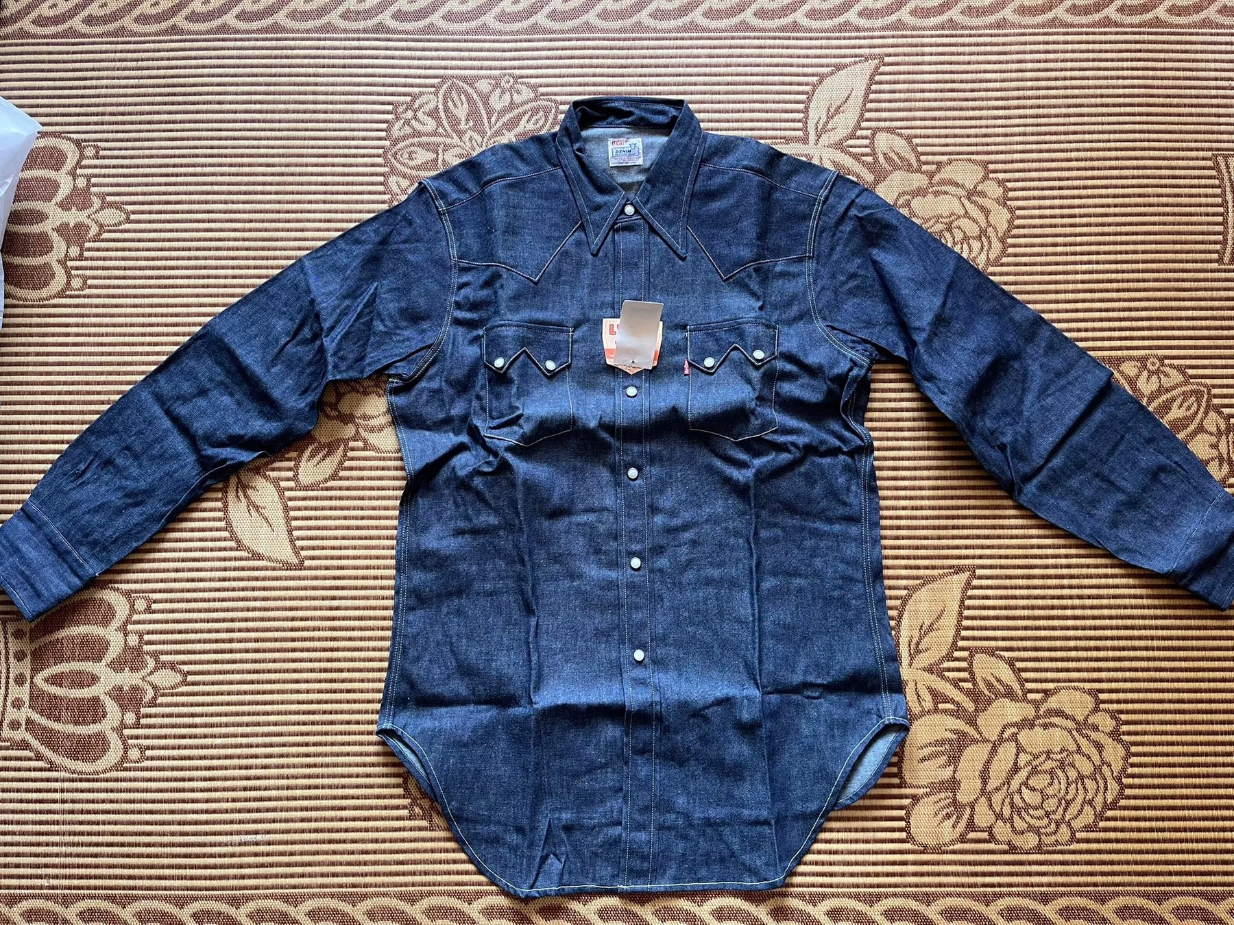 Levi's LVC 555 Raw Denim Shirt