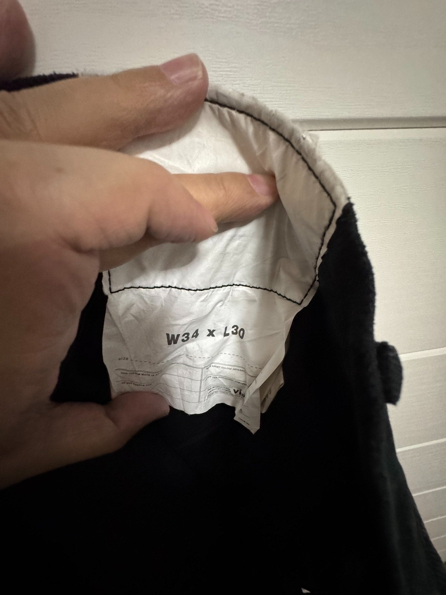 visvim 21ss Distressed Black Jeans