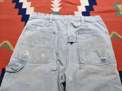 Ralph Lauren Nautical Stripe Distressed Pants