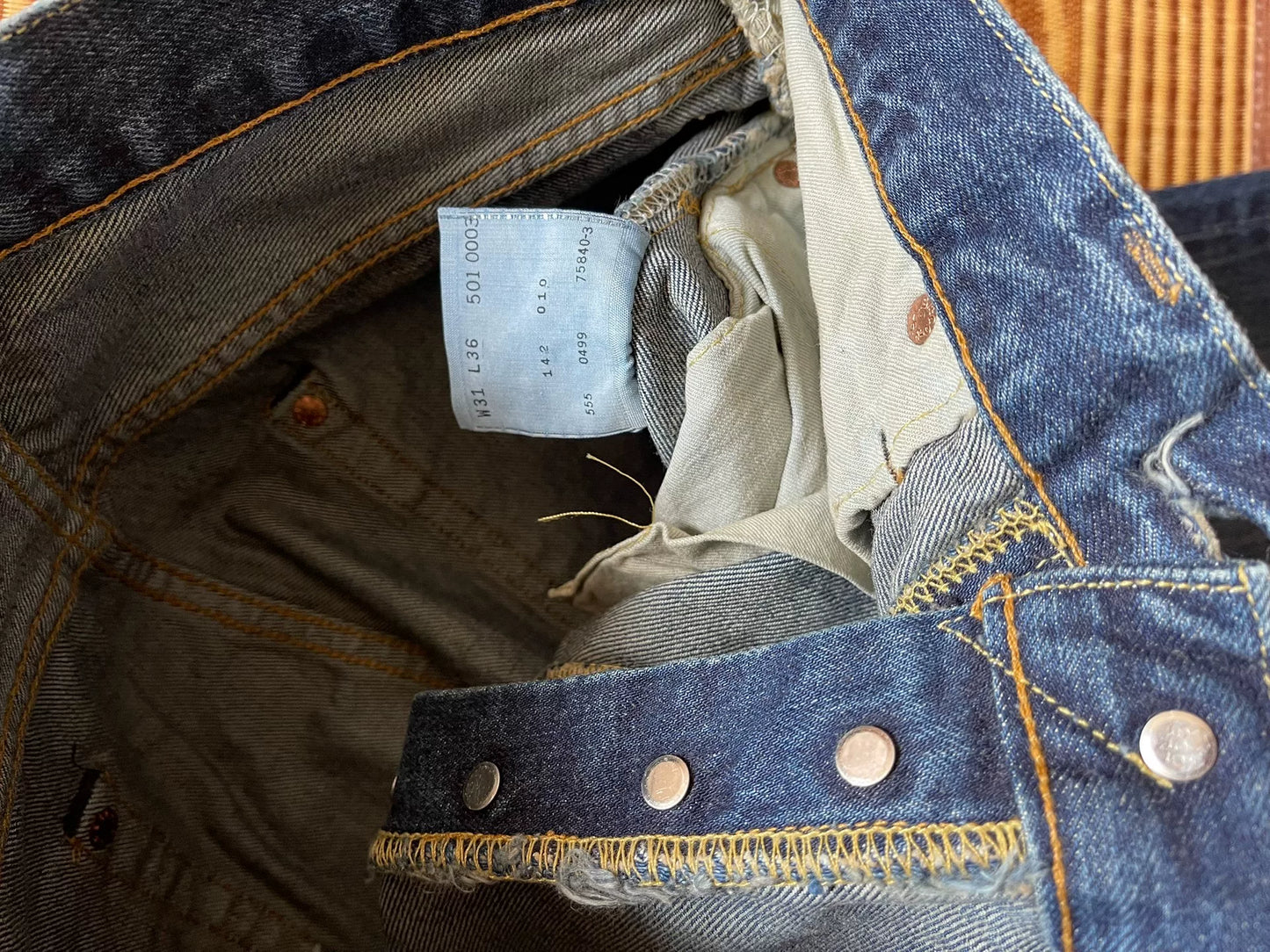 Levi's LVC 555 501xx 501-0003 W31