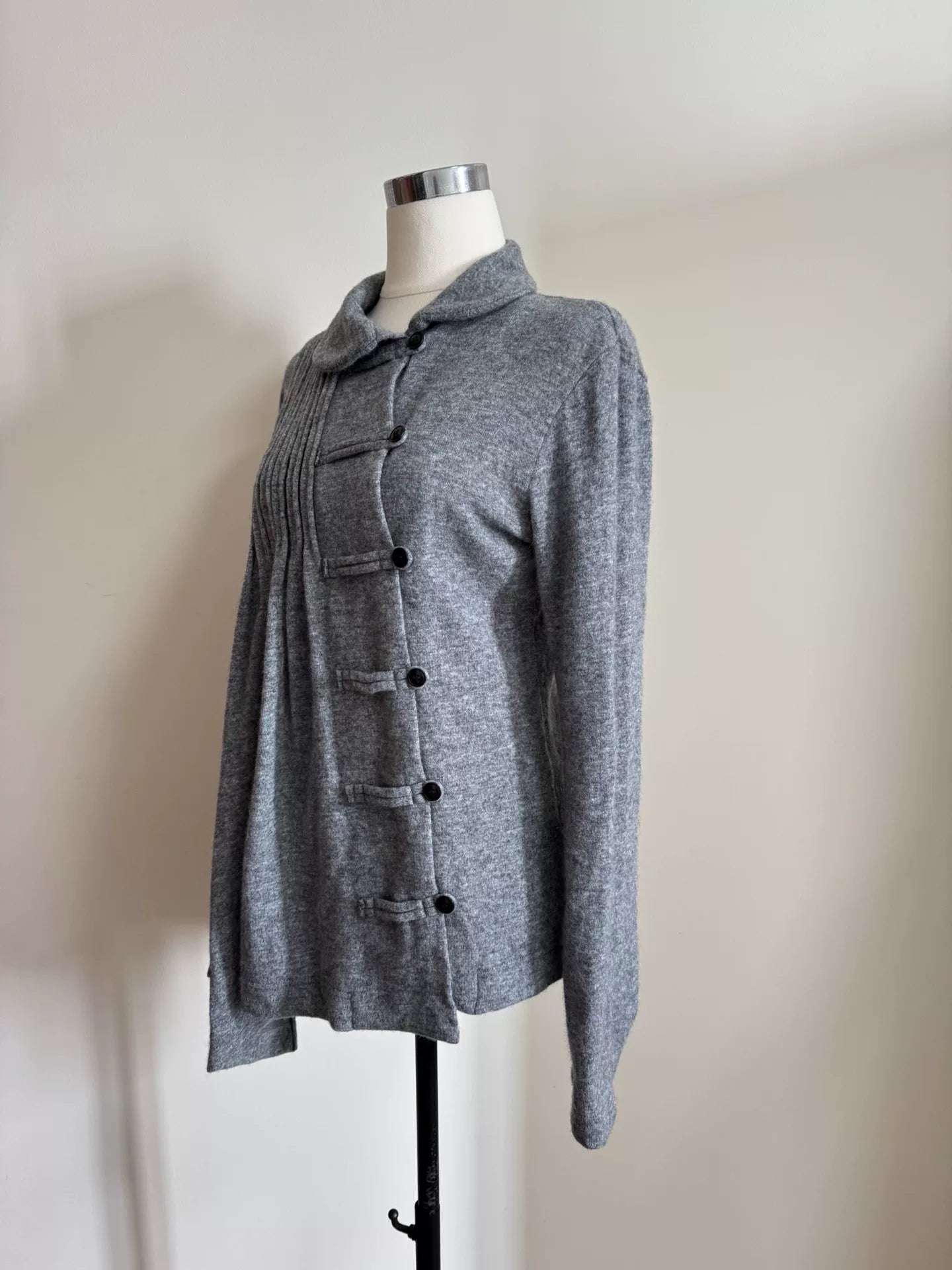 Yohji Yamamoto Chinese Wool Cardigan
