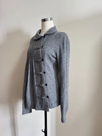 Yohji Yamamoto Chinese Wool Cardigan