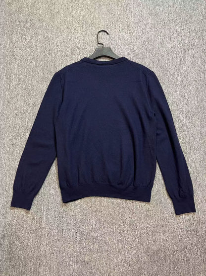 Dior Embroidered Wool Knit Sweater for Men