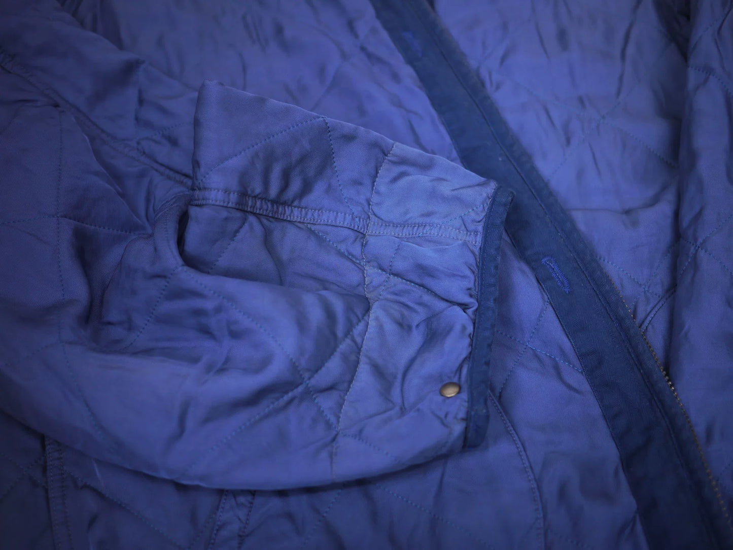 visvim iris jacket in navy blue