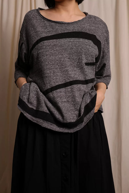 Y's by Yohji Yamamoto Gray T-shirt