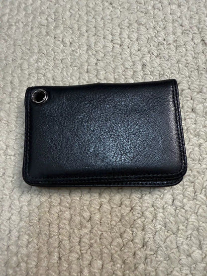 Chrome Hearts Cross Leather Card Wallet