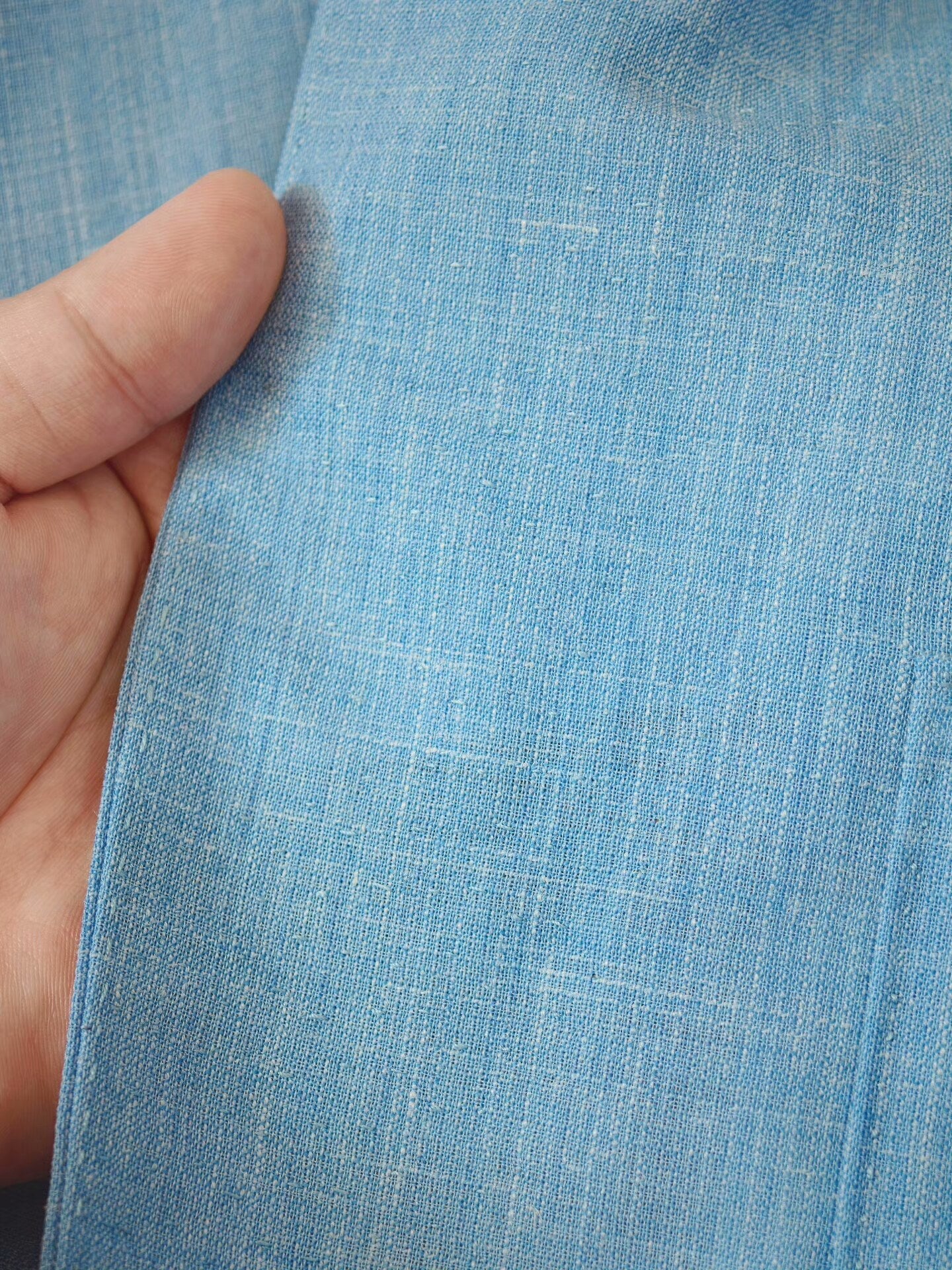 Zegna Custom Lightweight Blue Suit