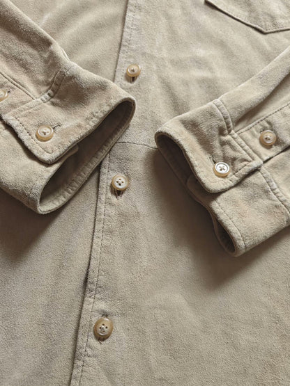 Polo Ralph Lauren Suede Leather Shirt