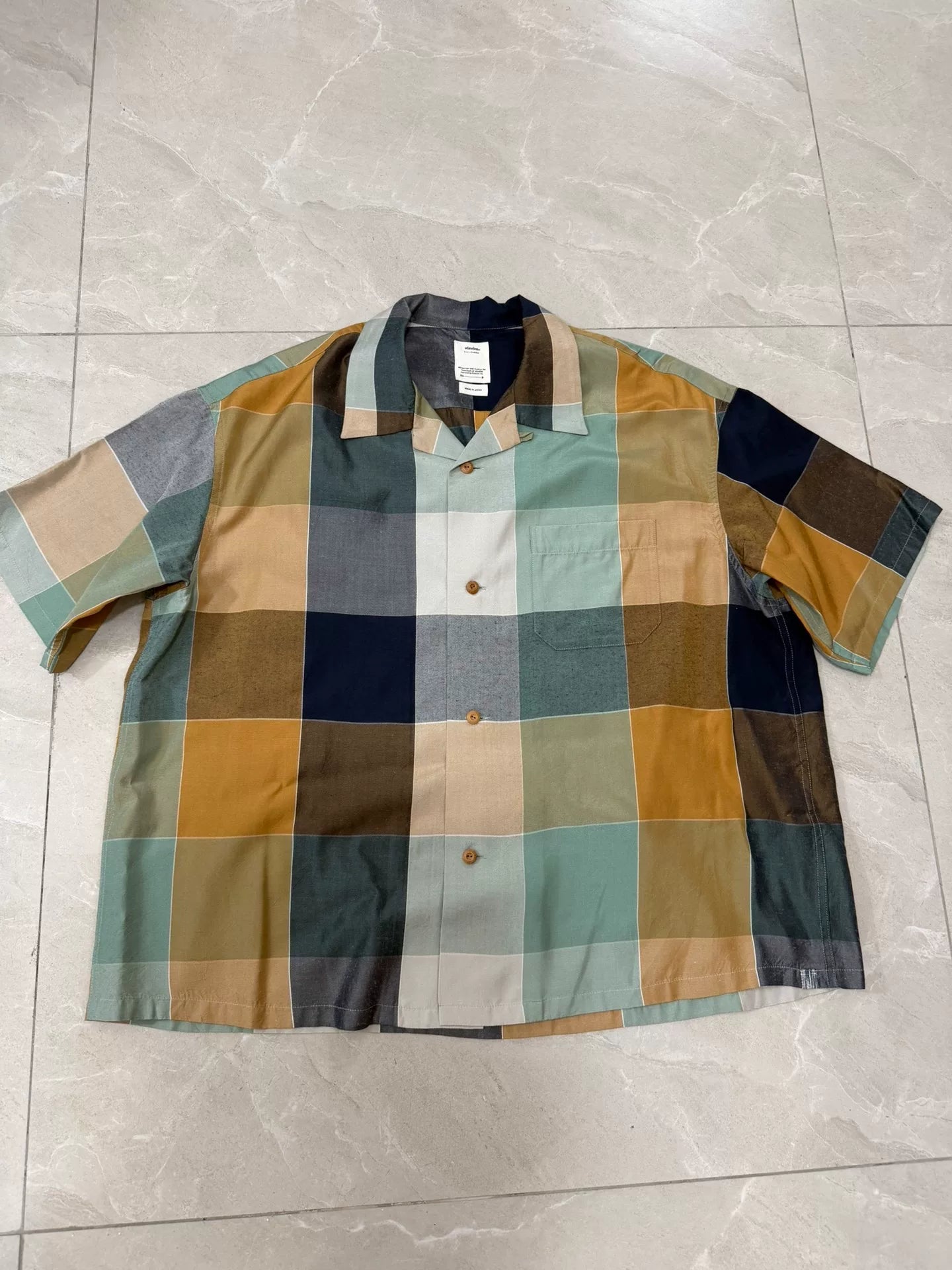 VISVIM 22SS HARMON S/S Check Shirt