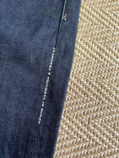 Vanquish & Fragment Gold Lightning Denim
