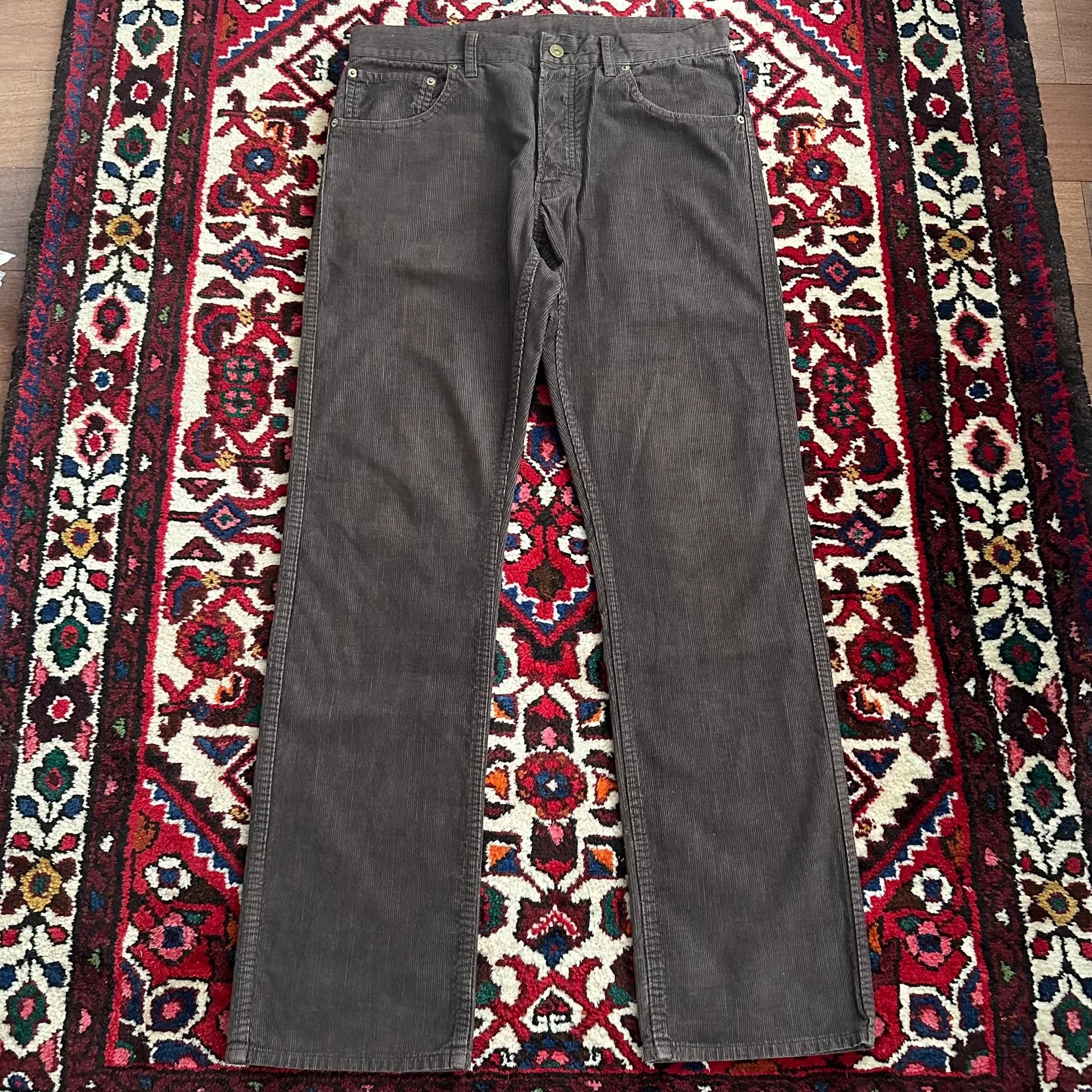 Visvim Brown Corduroy Pants Size 1