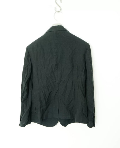 Yohji Yamamoto Jacquard Embroidered Blazer