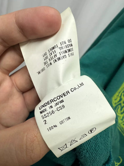 undercover cotton jacket with unique graphic design