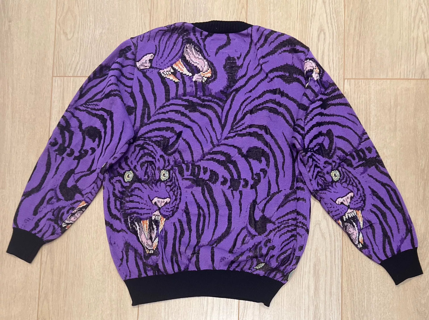 WackoMaria 19ss Tiger Knit Pullover