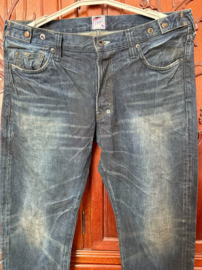 PRPS W34 Men's Straight Dirty Wash Jeans