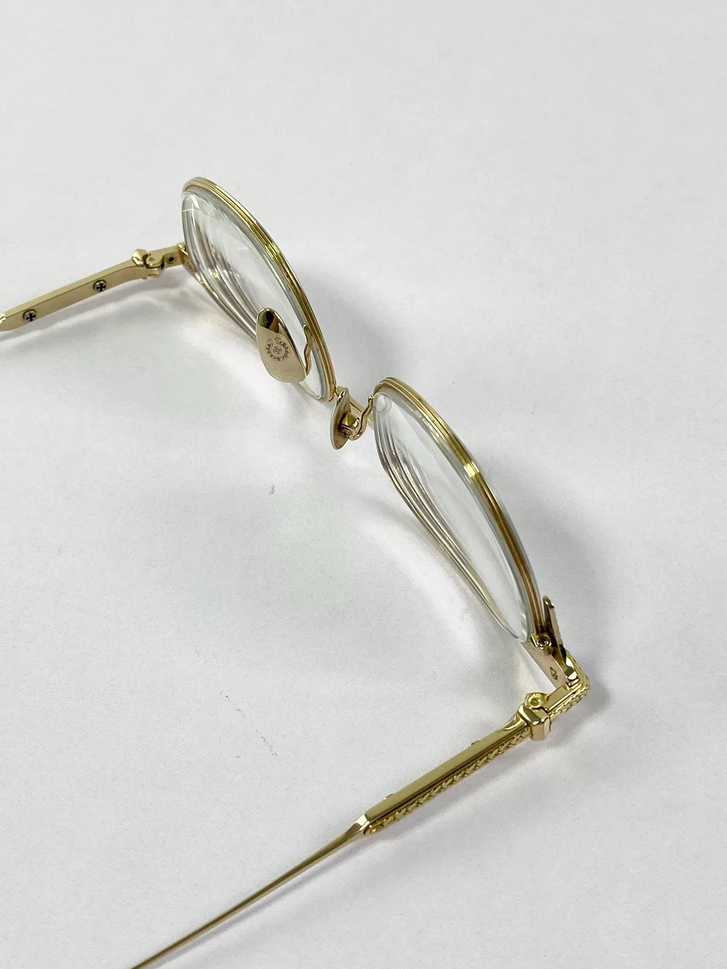 Chrome Hearts Black Gold Vine Glasses