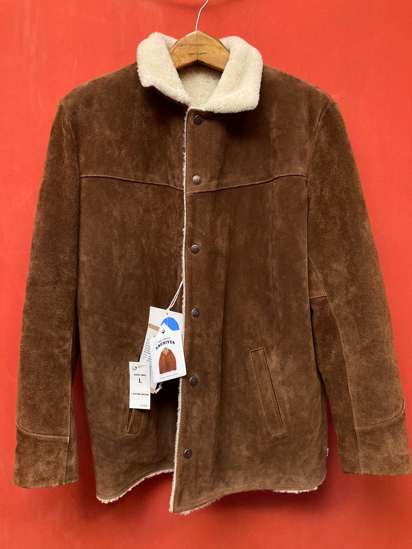 Levi's Vintage Suede Sherpa Jacket
