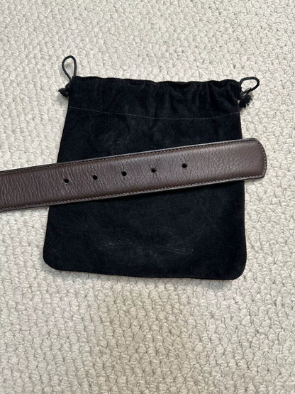 Chrome Hearts  Brown Leather Belt