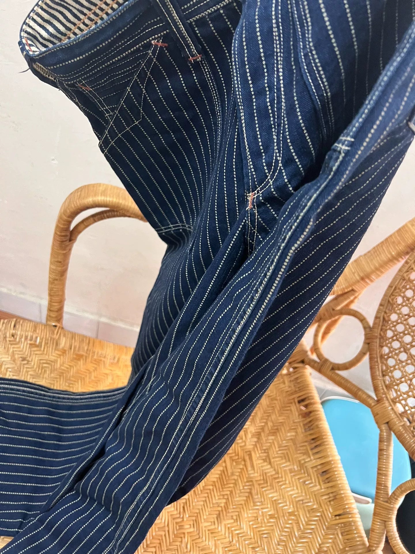 Freewheelers Striped Pants Size 28