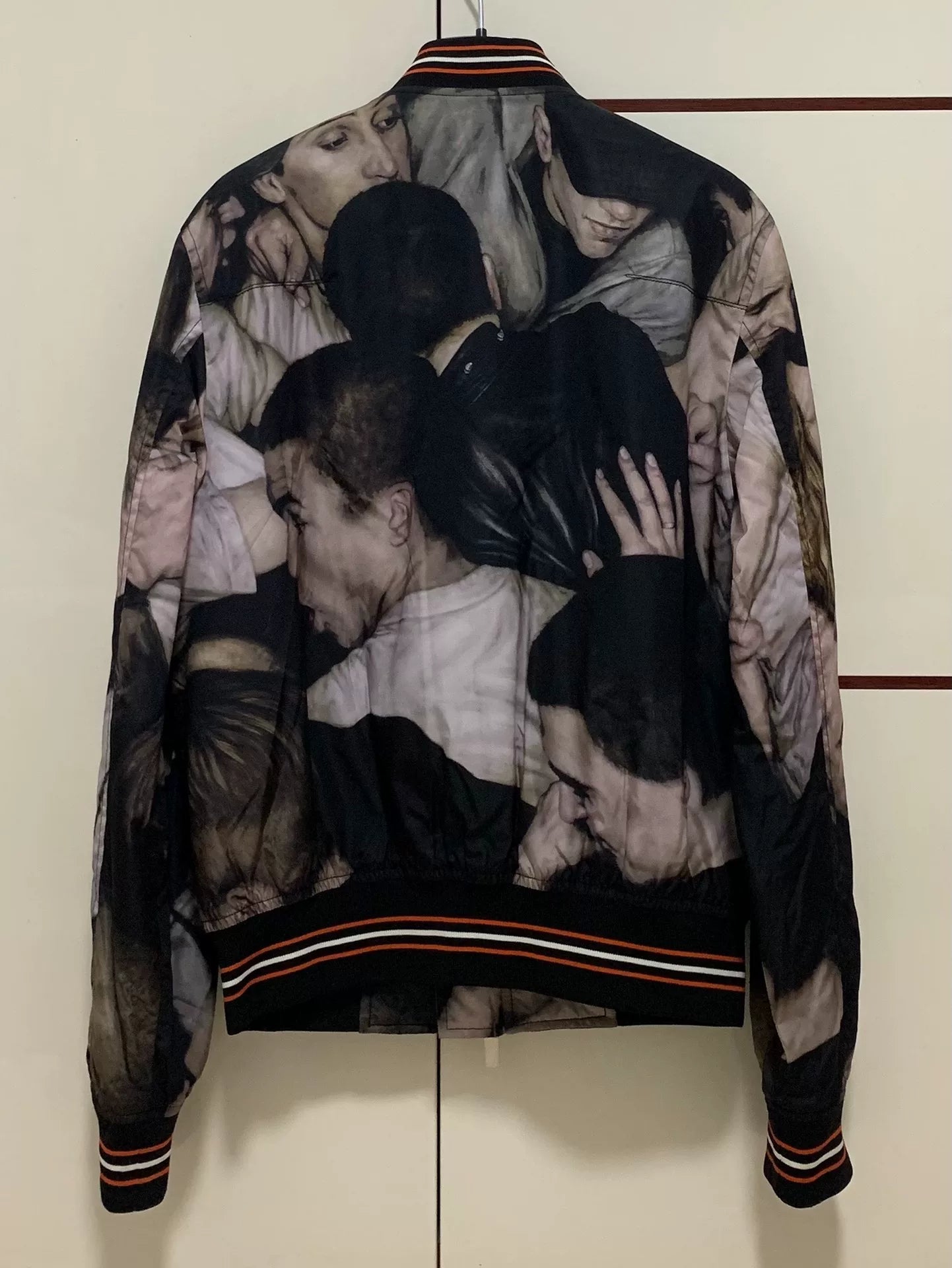 Dior Homme Portrait Oil Painting Jacket