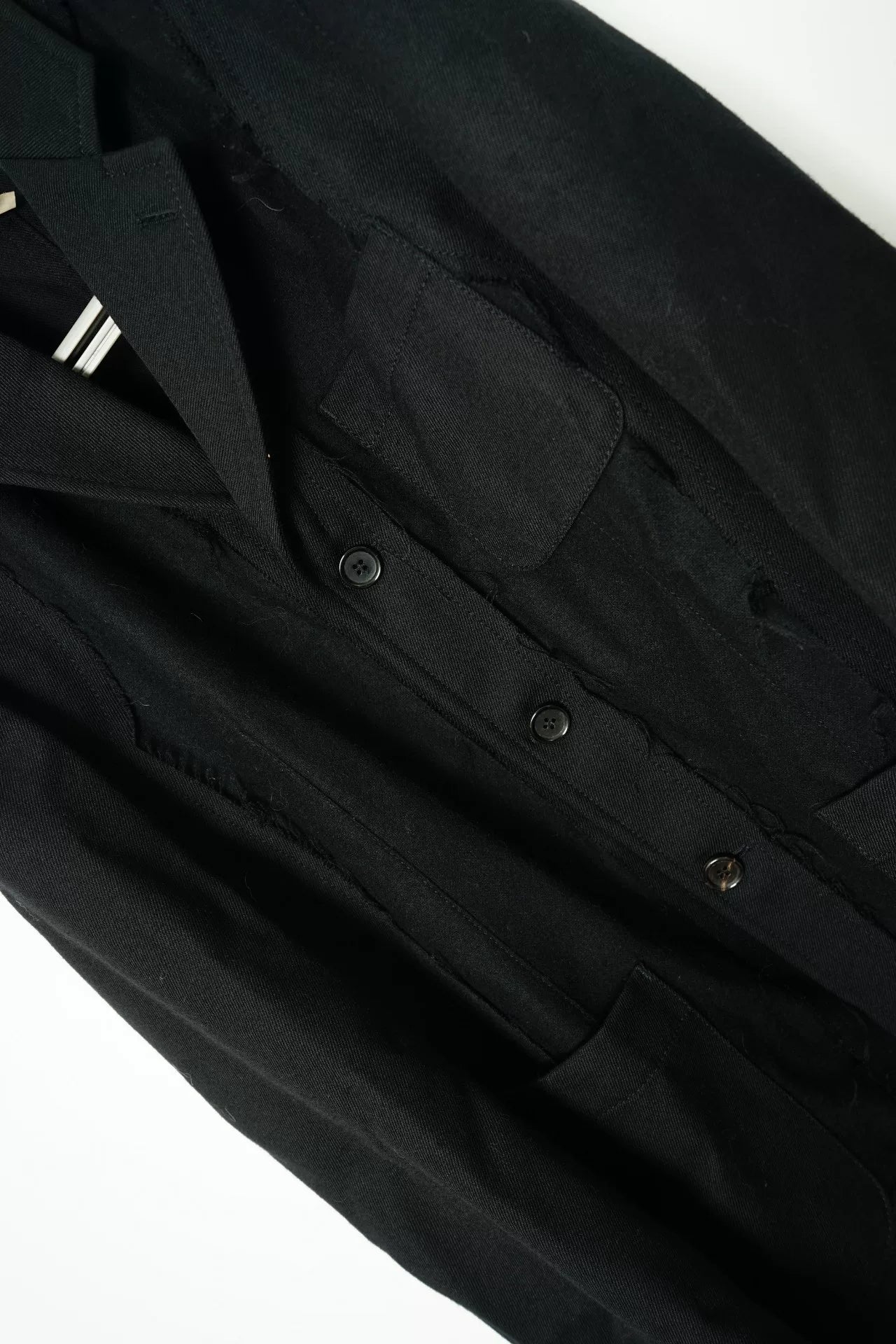 Comme des Garcons CDG Distressed Double-Layer Jacket