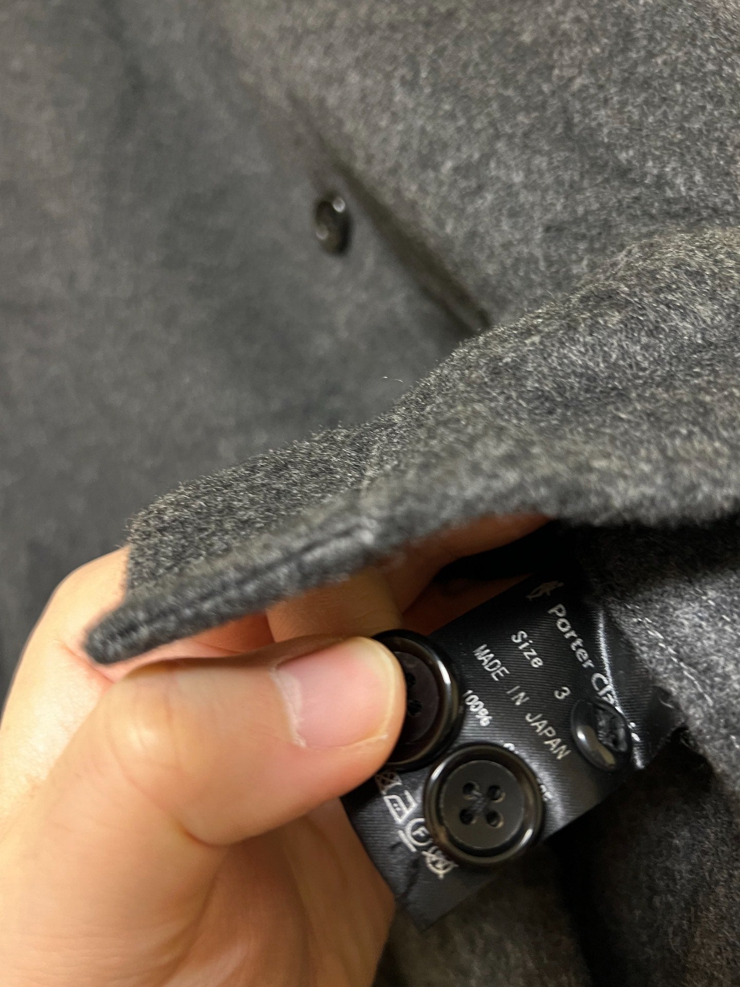 Porter Classic Cashmere Shirt Jacket