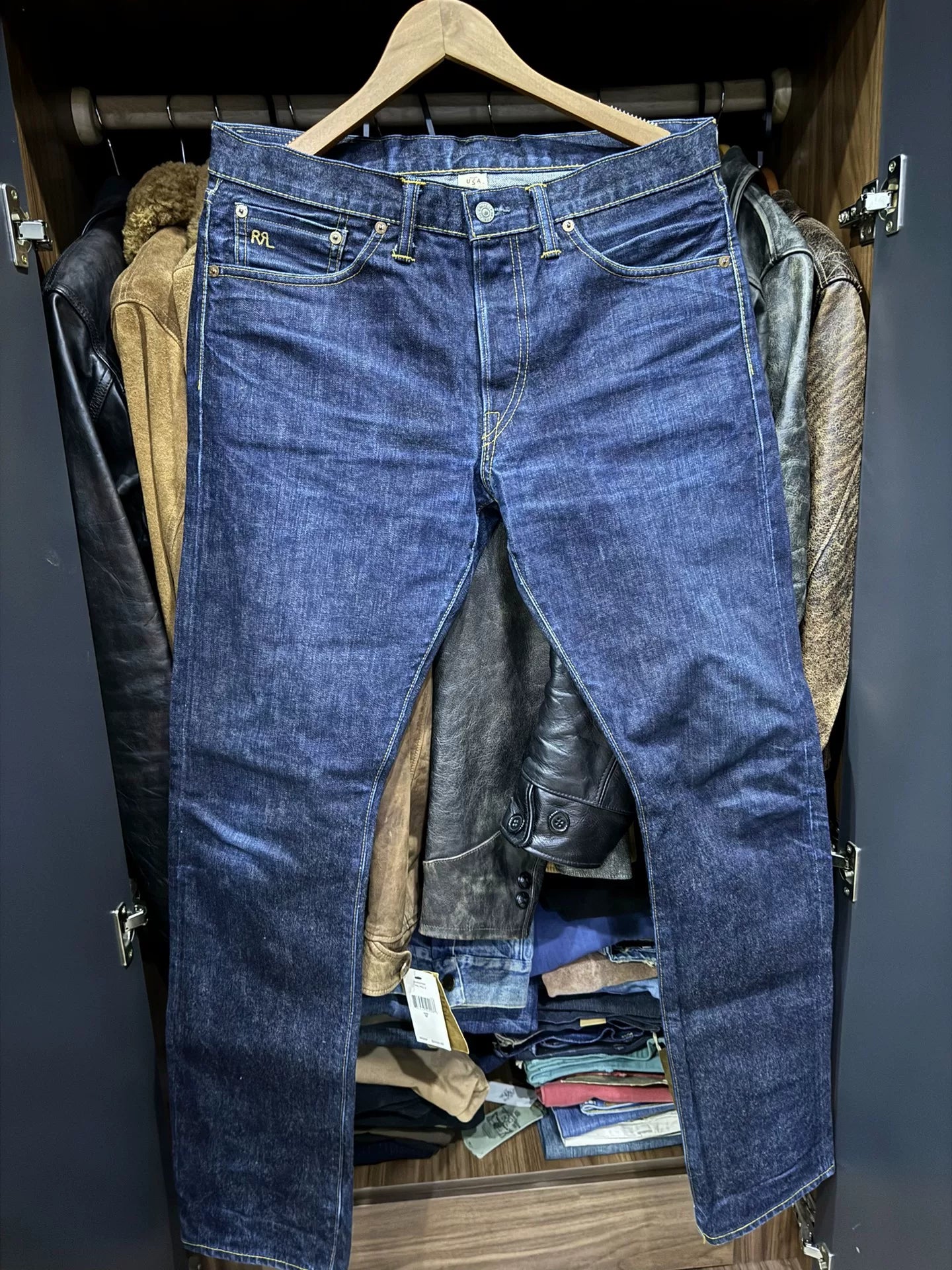 RRL 2015 Vintage Denim Jeans