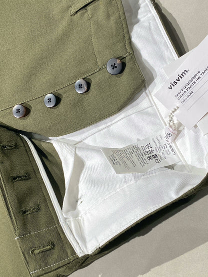 VisVim Authentic Military Green Trousers