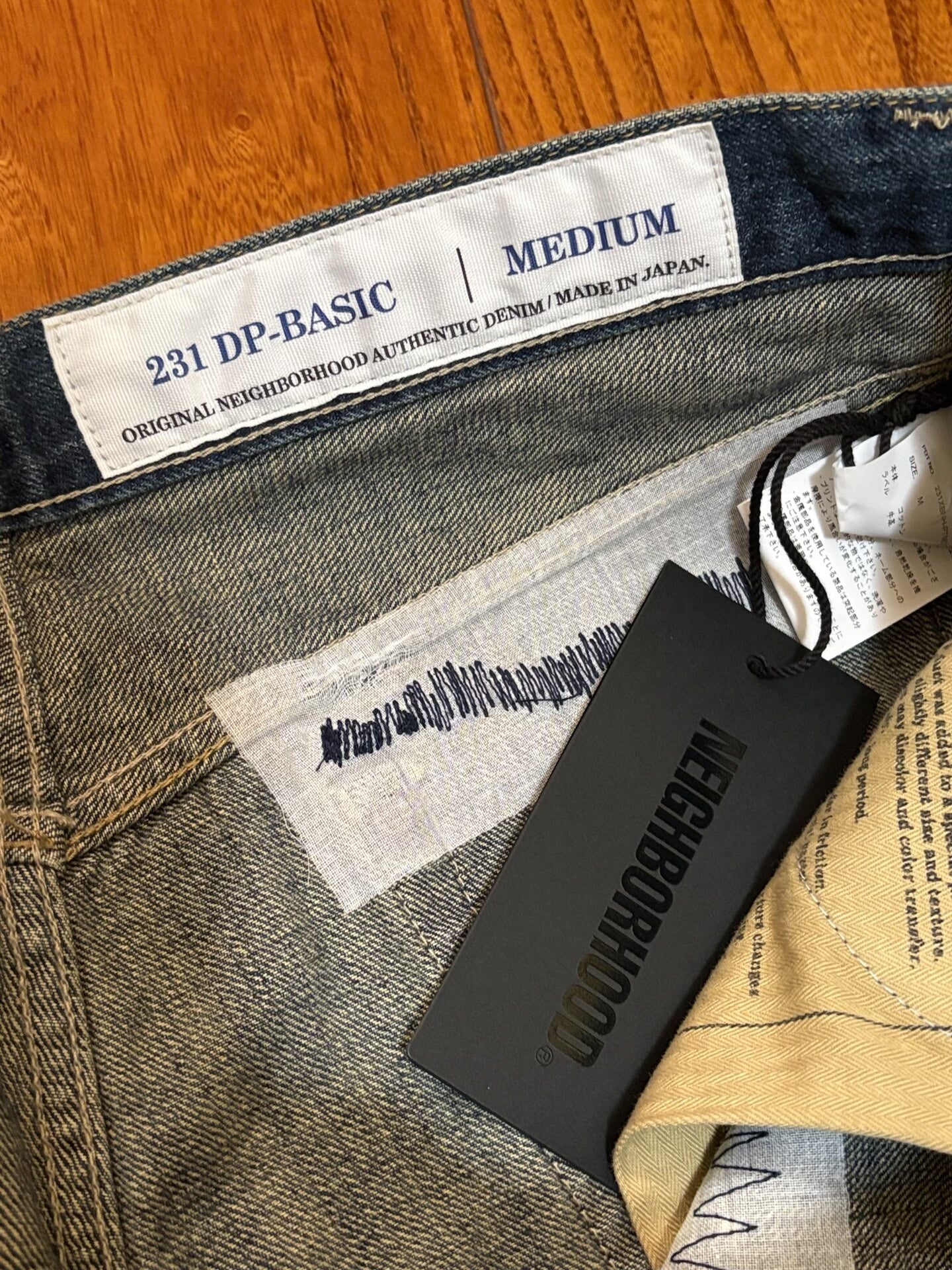 neighborhood savage denim distressed jeans