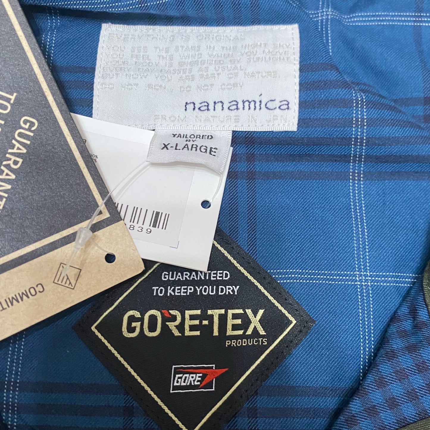 Nanamica 2L GORE-TEX Waterproof Cruiser Jacket