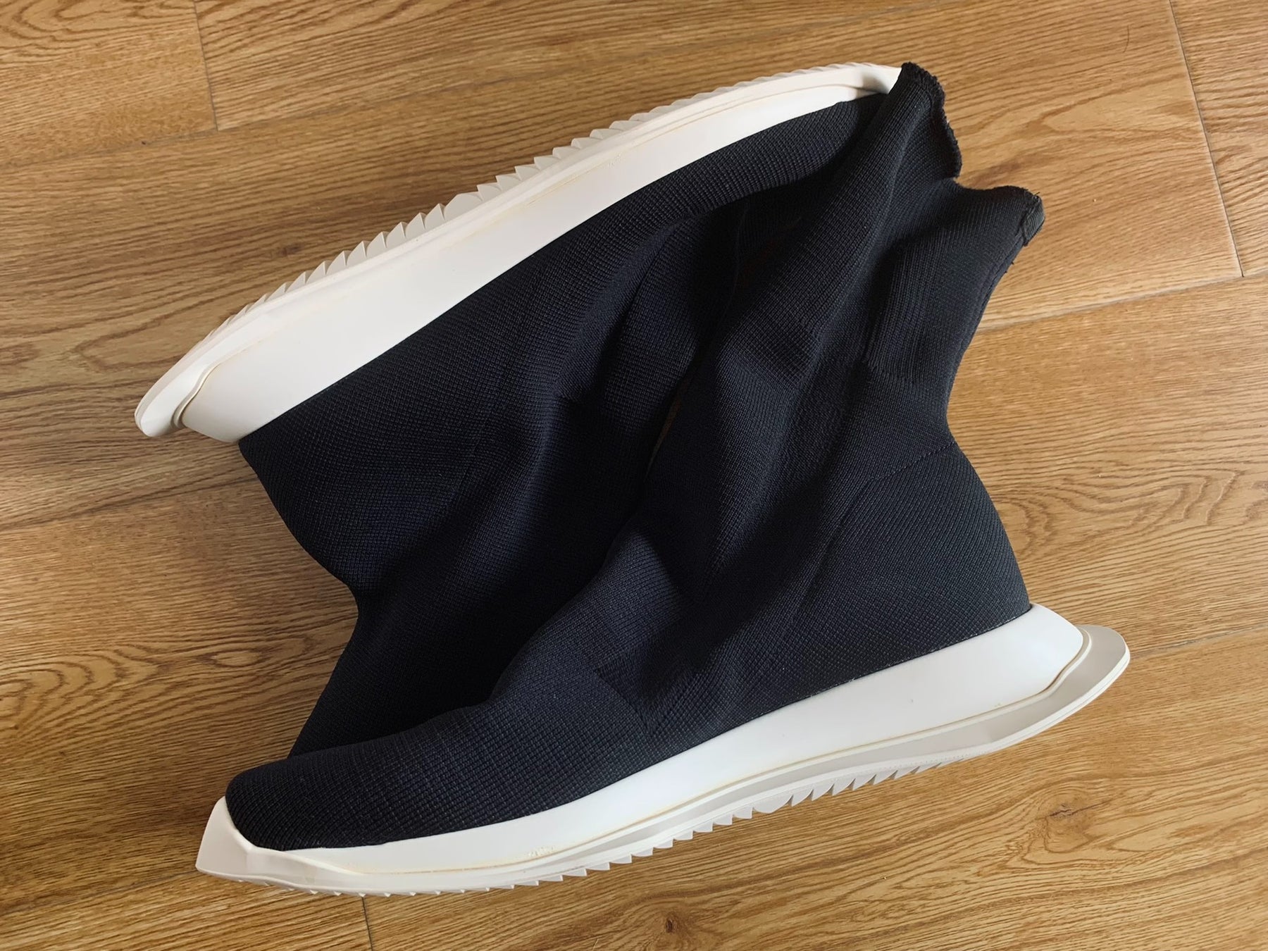 Rick Owens DRKSHDW Men's Boot Sock Shoes