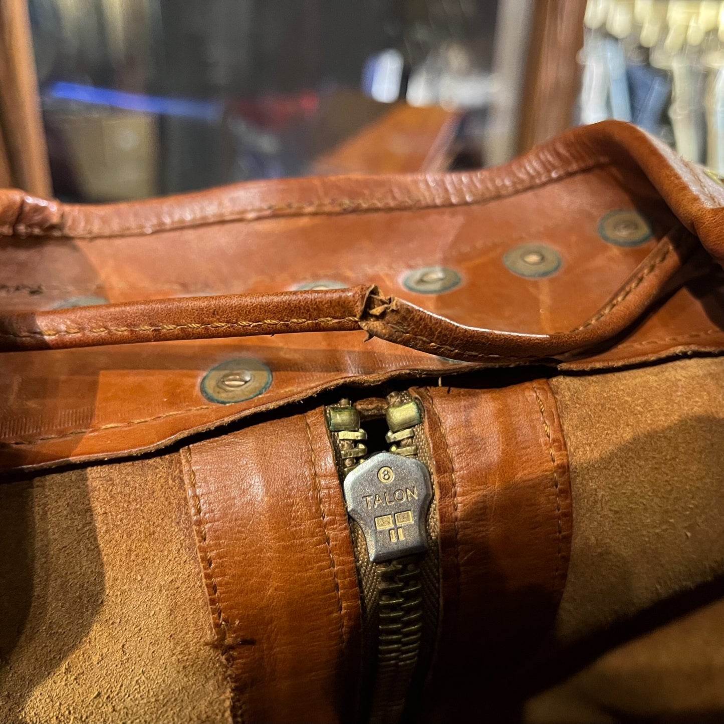 RRL Double RL Leather Backpack