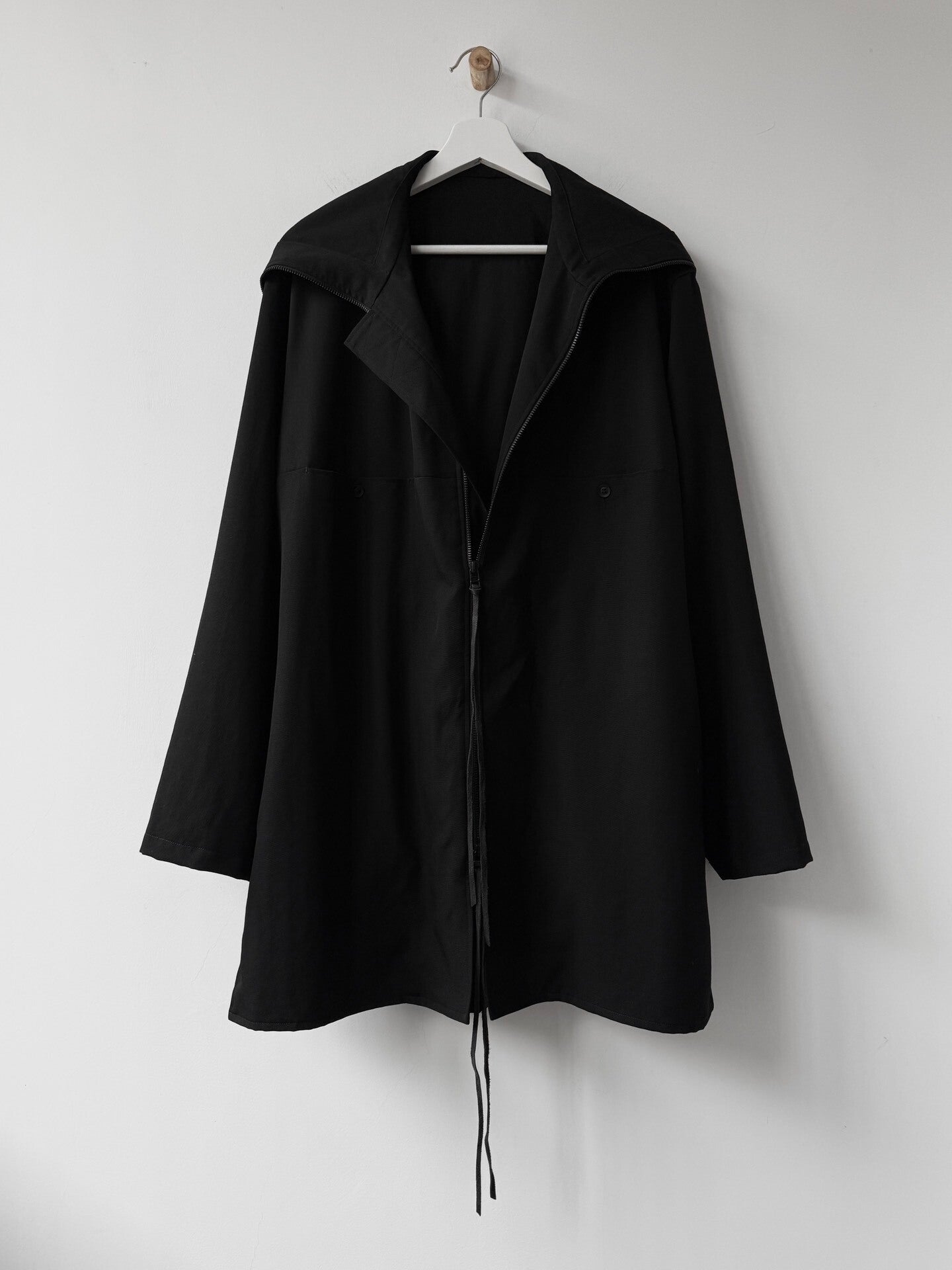 Yohji Yamamoto B Minimal Hooded Jacket