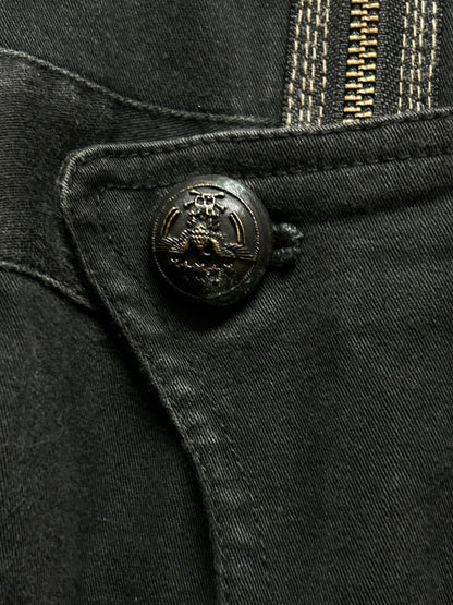 14th Addiction Racer Denim Jumpsuit