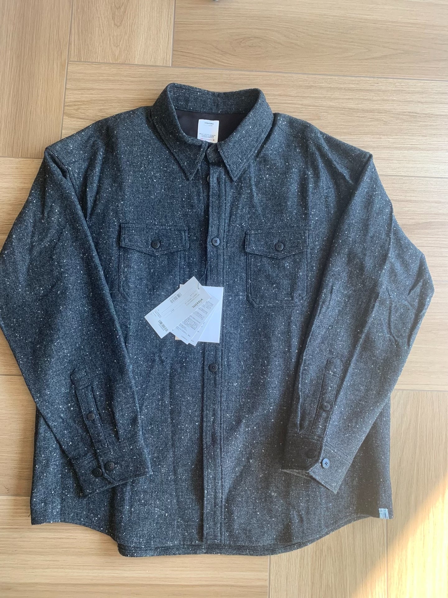 VISVIM LUMBER TWEED L/S 25AW