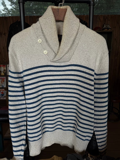 RRL Striped Knit Sweater